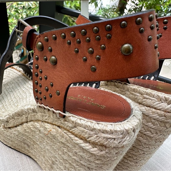 Authentic Saint Laurent Wedges size 10 - Picture 7 of 13